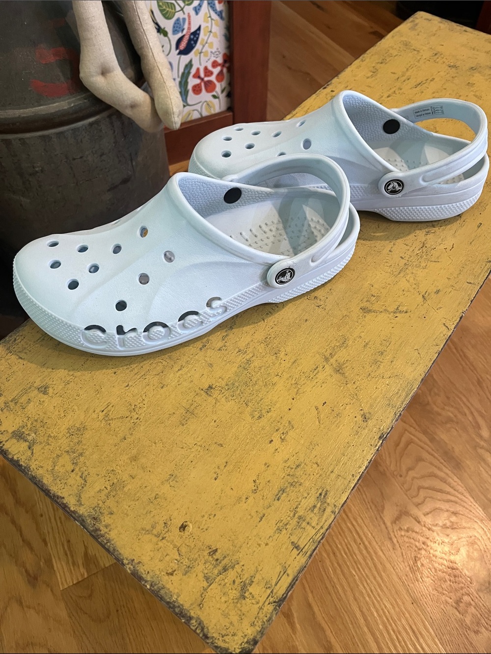 Women’s light blue Crocs - Picture 9 of 9